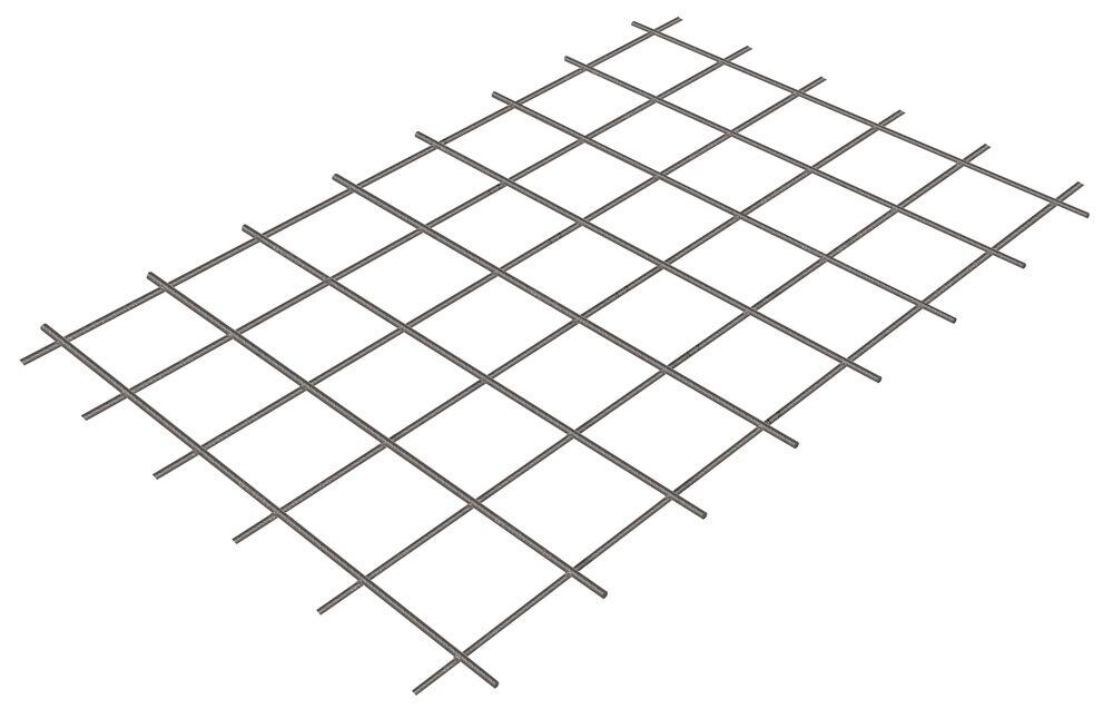 Malha Pop Leve 20x20cmx3,4mm Painel de 2x3m CA Aços