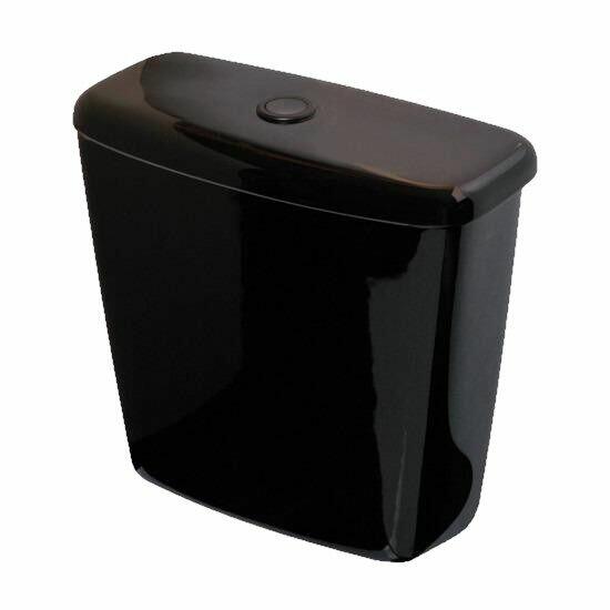 Caixa Acoplada Compacta Acionamento Duplo 3/6L Preto Ébano Deca