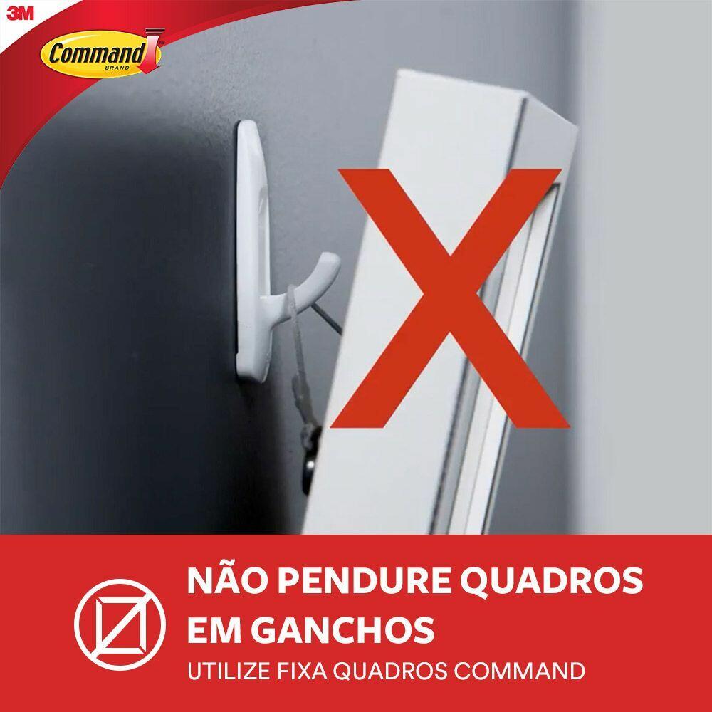 Gancho PVC Adesivo Command Design Grande 3M
