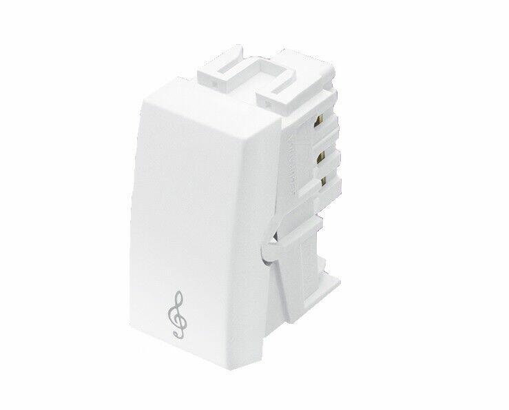 Módulo Campainha Fame Elegance Branco 16A