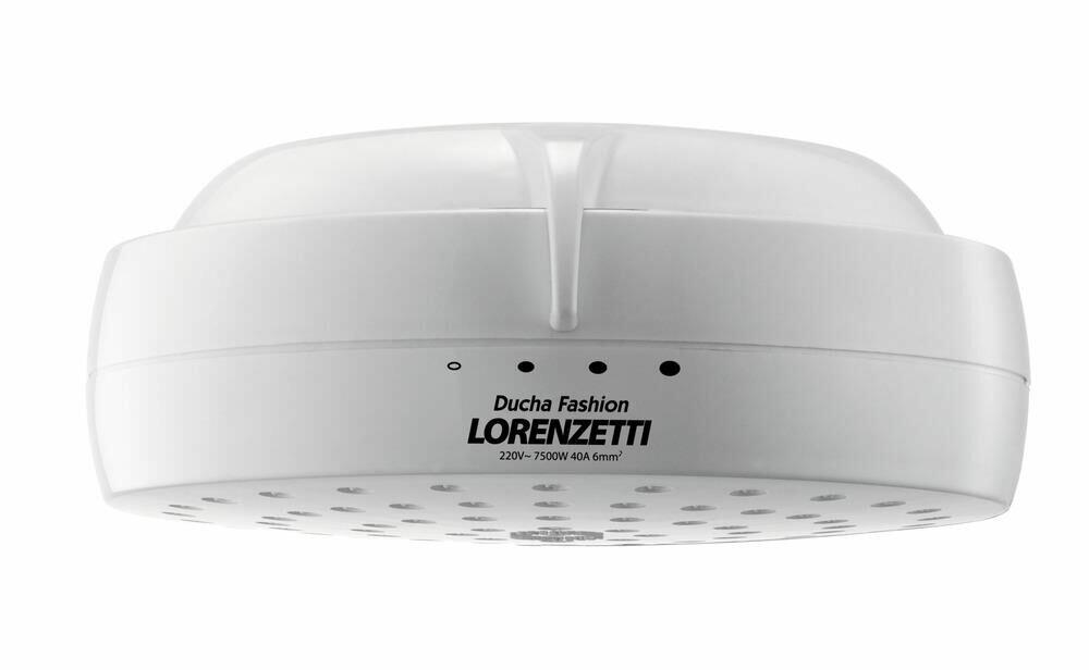Chuveiro Multitemperatura Lorenzetti Fashion Branco 220V