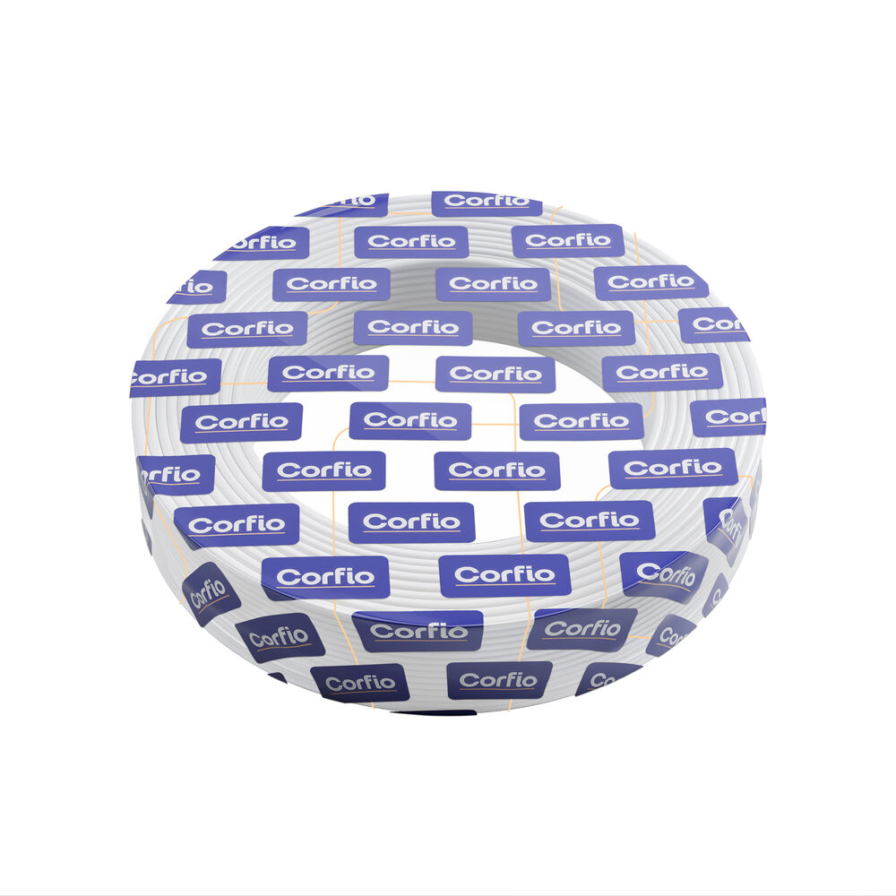 Cabo Flexível 6mm 100m 450/750v Branco Cobre Corfio