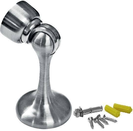 Prendedor de Porta Synter Piso e Parede Inox