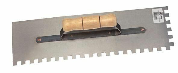 Desempenadeira Dentada Cortag 12x25,6cm