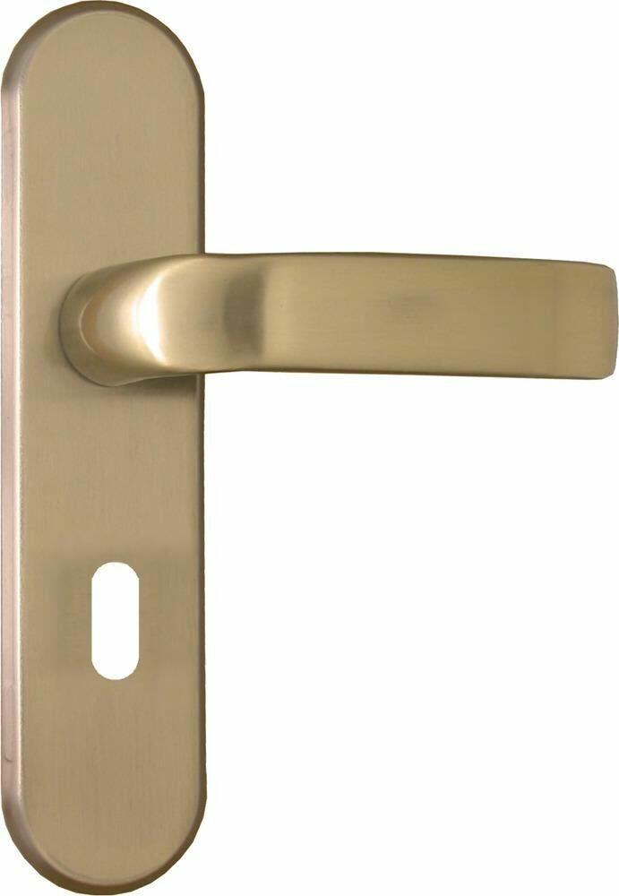 Fechadura Espelho Interna Home 40mm Bronze Latonado 4172 Aliança
