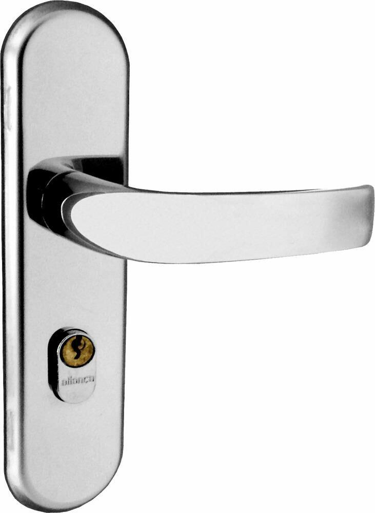 Fechadura Espelho Externa Home 40mm Cromado 4171 Aliança