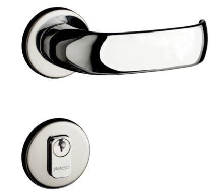 Fechadura Roseta Interna 55mm Contemporânea Cromado Acetinado 500-90 Pado