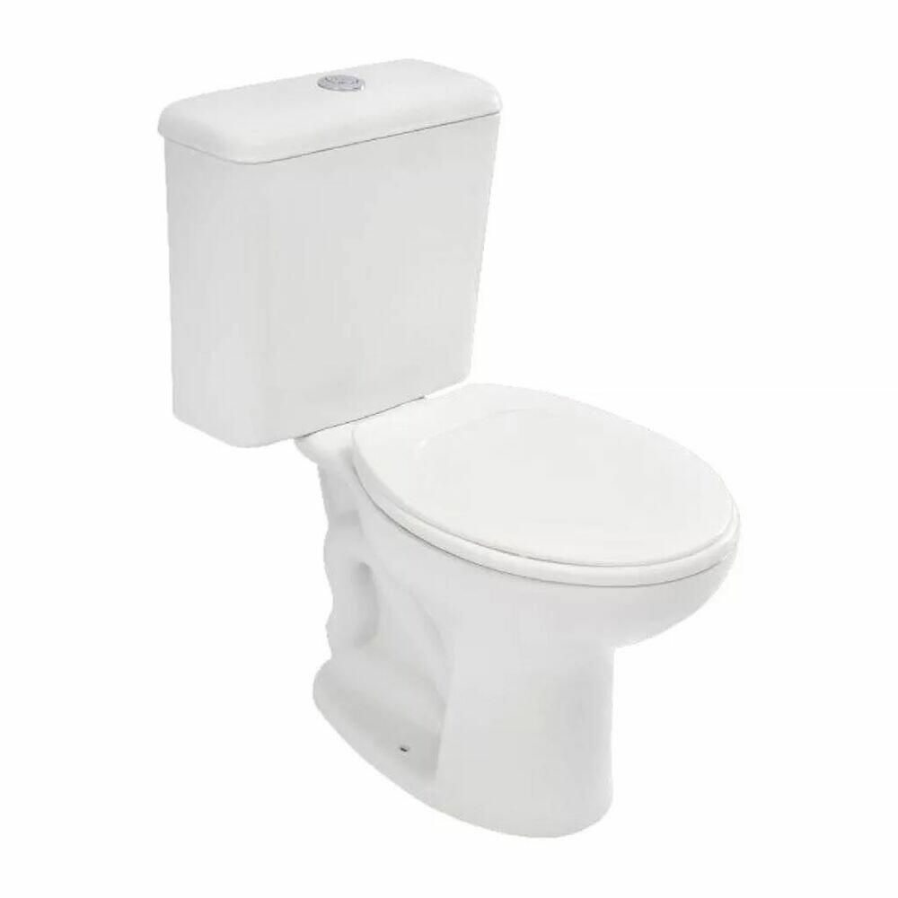 Vaso Sanitário com Caixa Acoplada Parati Acionamento Duplo 3/6L Branco Logasa