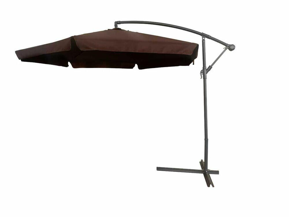 Ombrelone Alumínio 3,00M UP Marrom Fascino
