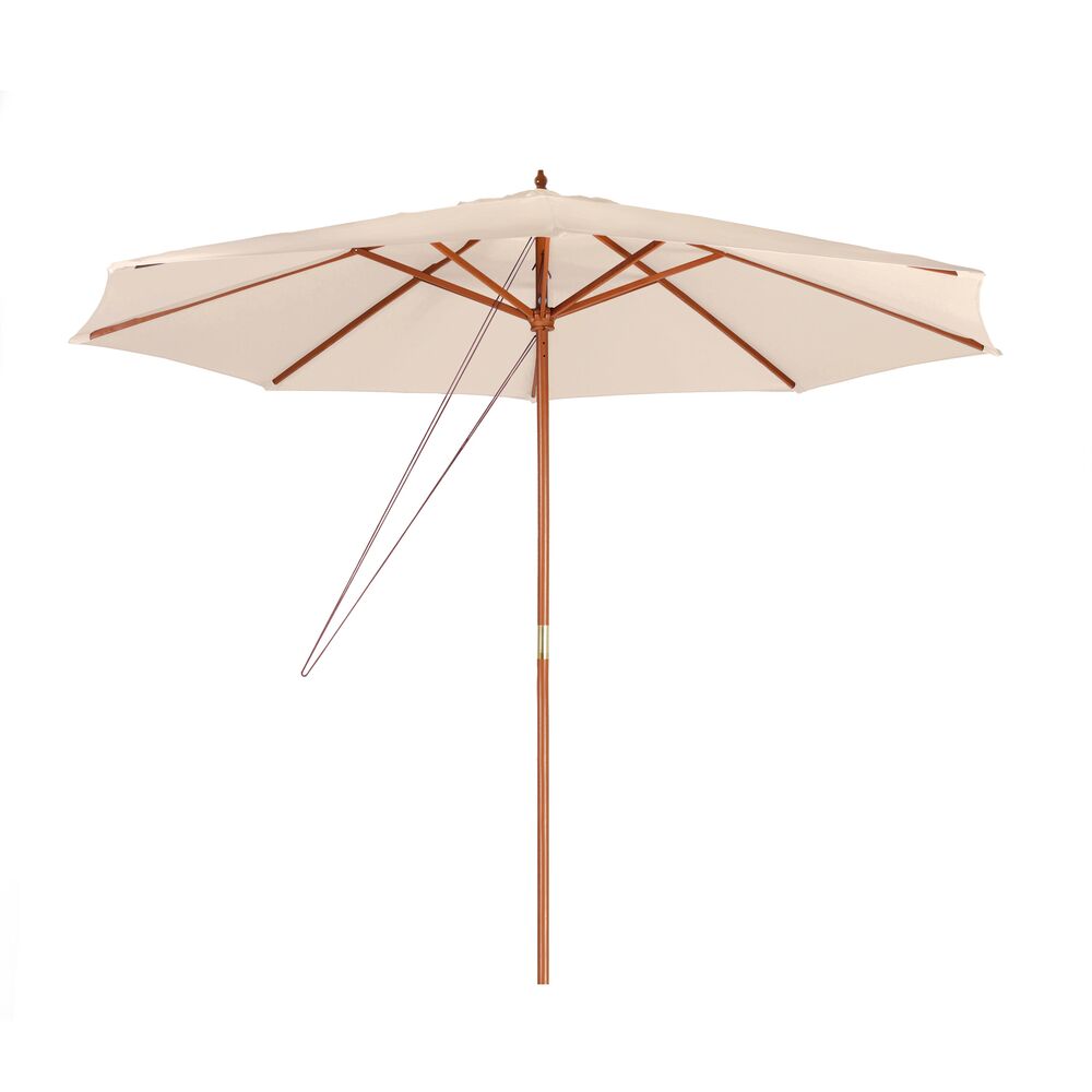 Ombrelone de Madeira Bege 3,00m Mor