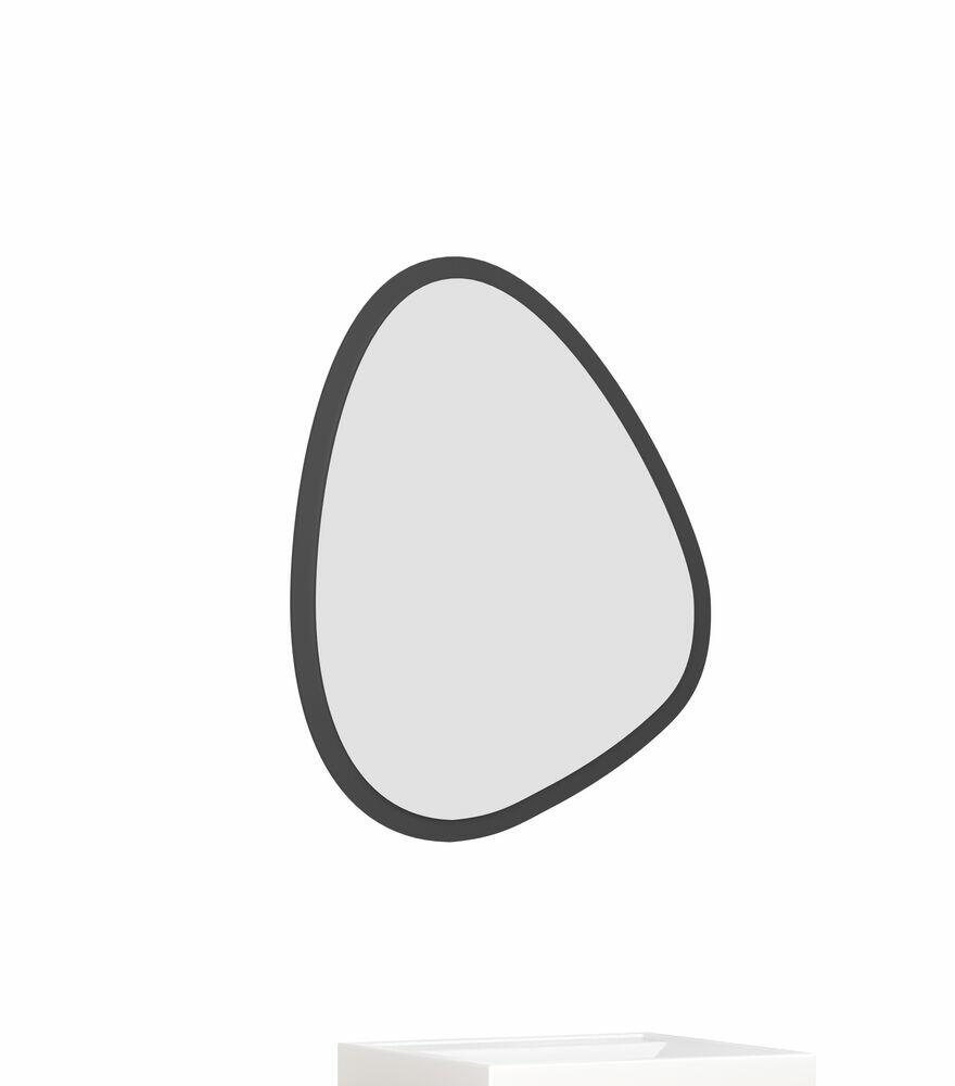 Espelheira para Banheiro MDF Castor Plomo/Parquet 55cm C-Linea