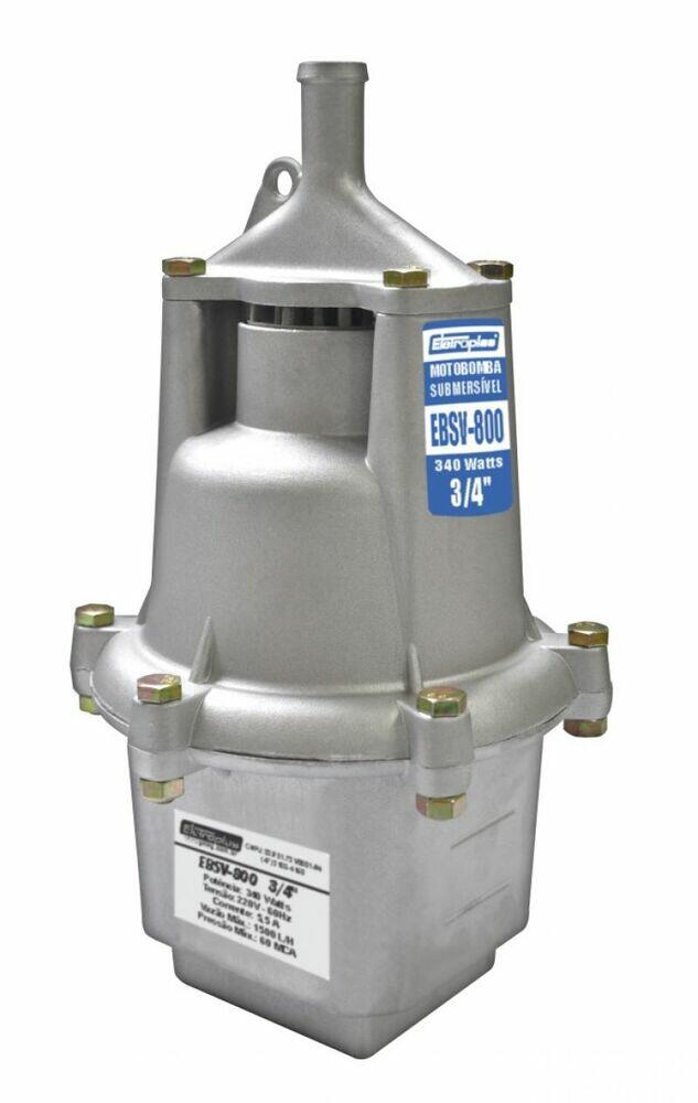 Motobomba Submersa 340W Eletroplas EBSV-800 Garthen