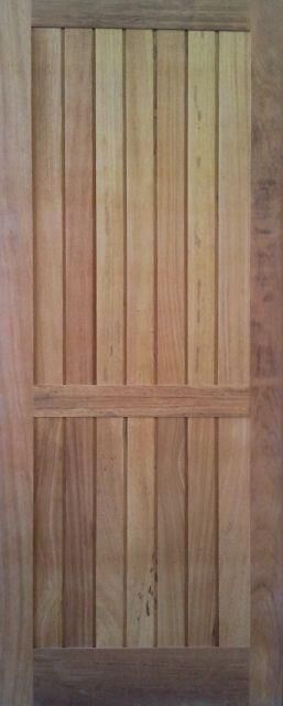 Porta de Abrir Madeira Angelim Madeireira Real Park 2,1x0,8m Lambril
