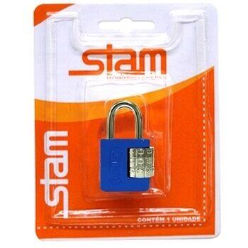 Cadeado 10mm Segredo Az  Stam