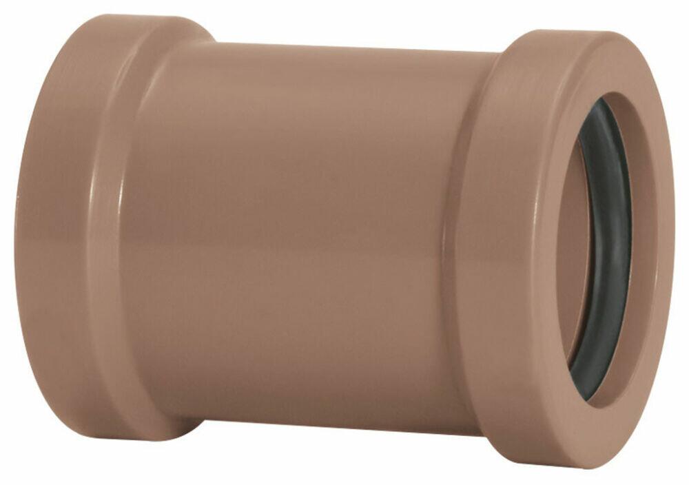 Luva Correr 32mm Pvc Sold Marrom Amanco