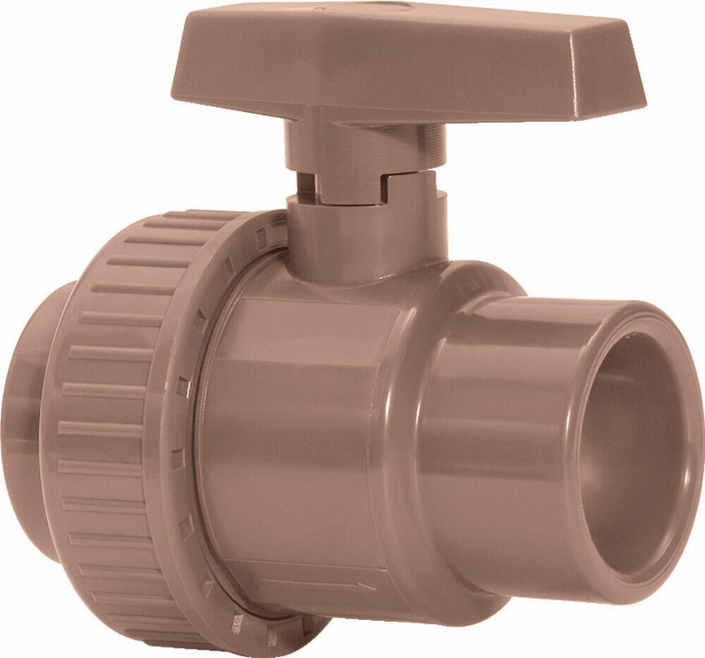 Registro Esfera 50mm Soldável Marrom Amanco