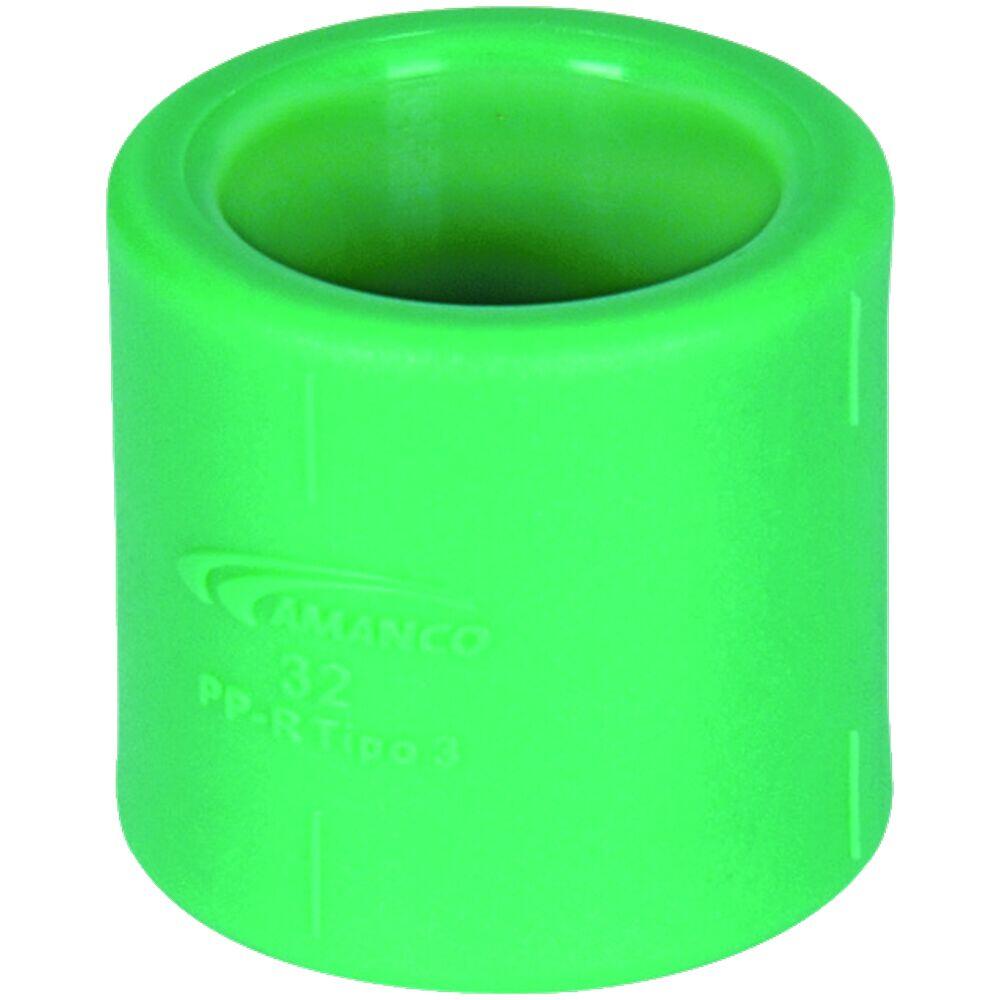 Luva 25mm Ppr Verde Amanco