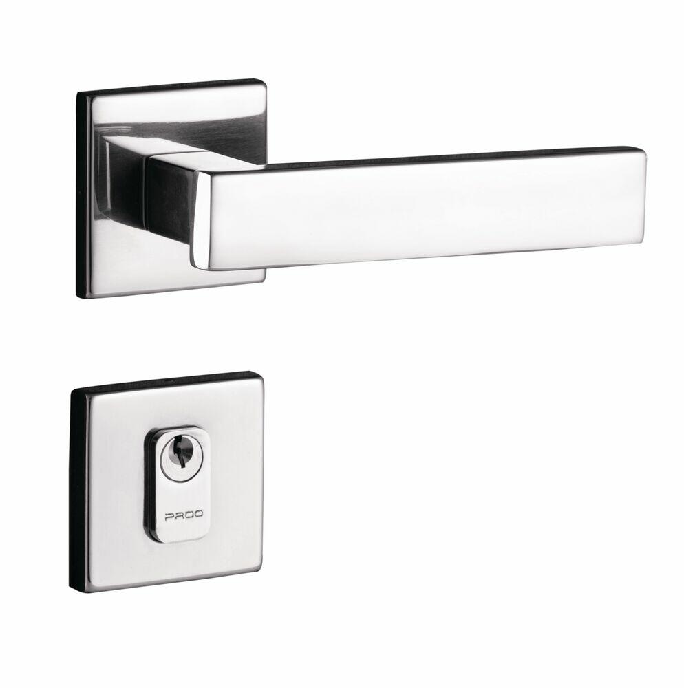 Fechadura Roseta Interna 40mm Quadra Cromado 701-80 Pado