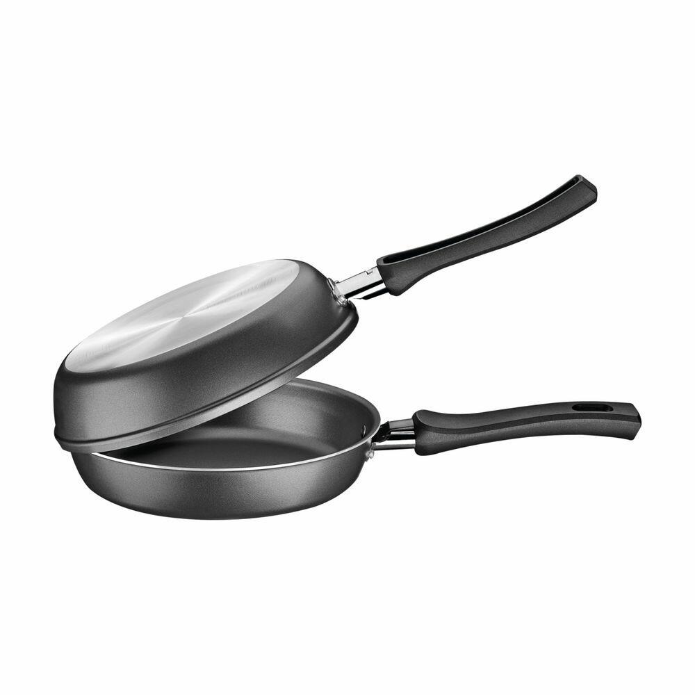 Panela Omeleteira Loreto Preta 20cm Tramontina