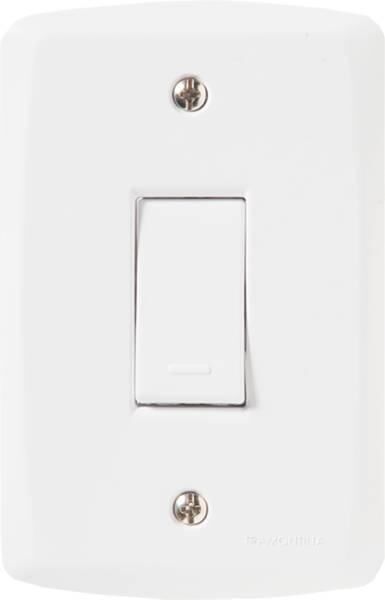 Conjunto Interruptor Lux2 1 Módulo Simples 10A Branco Tramontina
