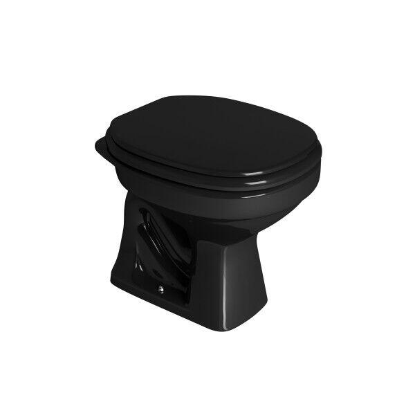 Vaso Sanitário Convencional Aspen Preto Ébano Deca