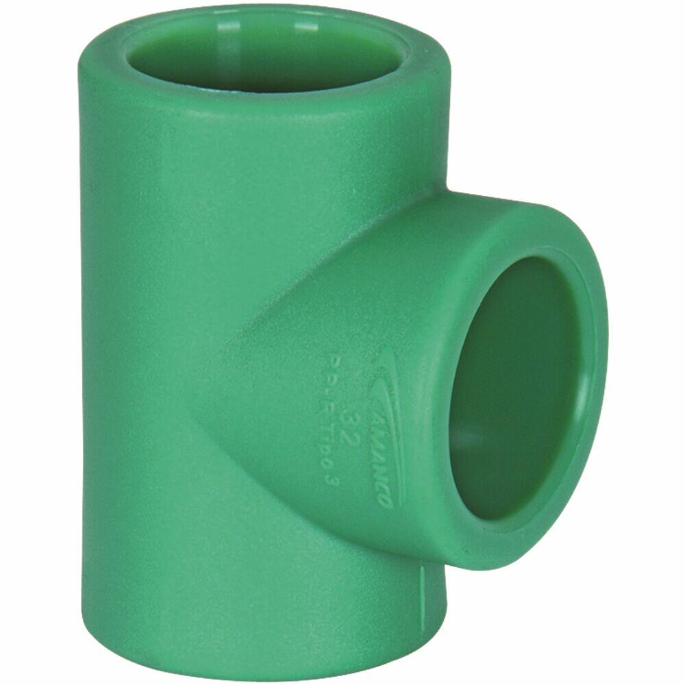 Tee 40mm Ppr Verde Amanco