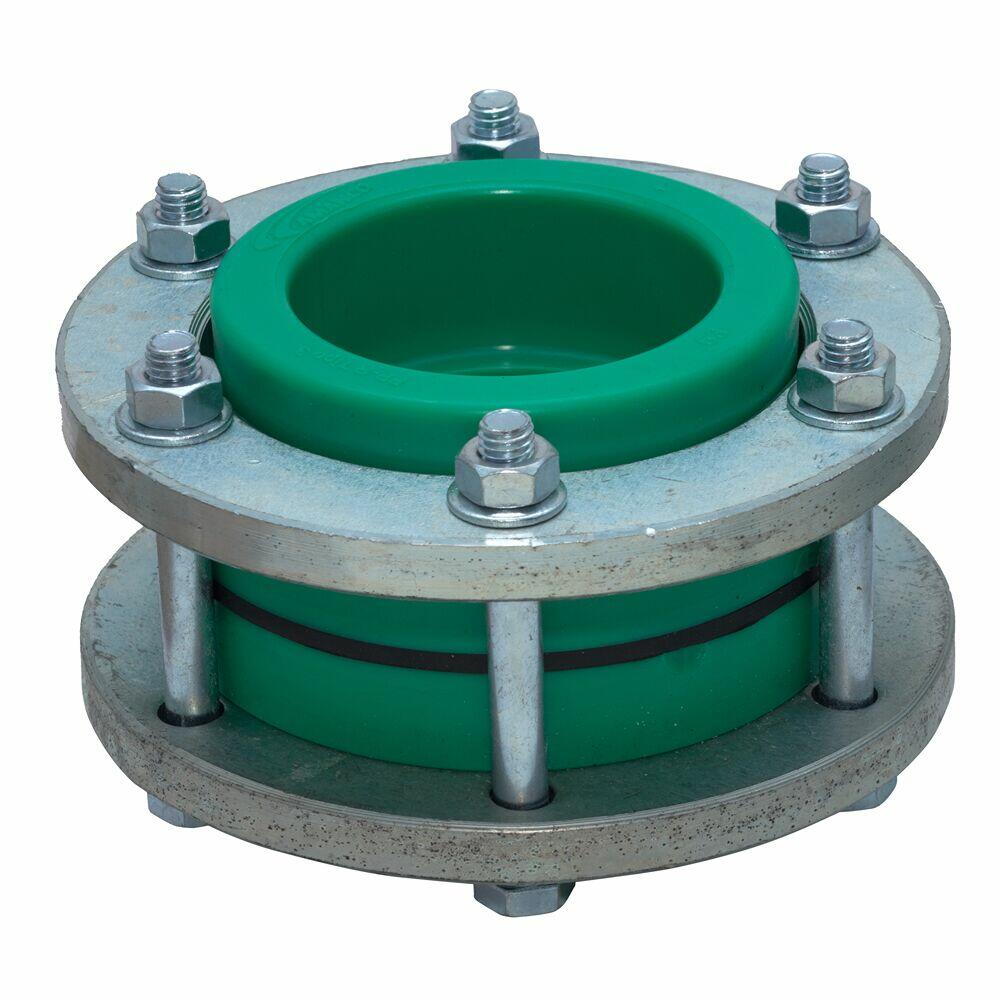 União 40mm Flangeada Ppr Verde Amanco
