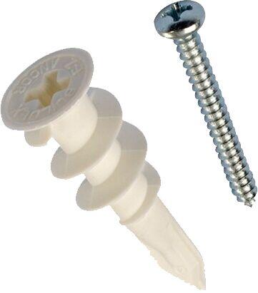 Bucha para Drywall com Parafuso Bemfixa 1/4