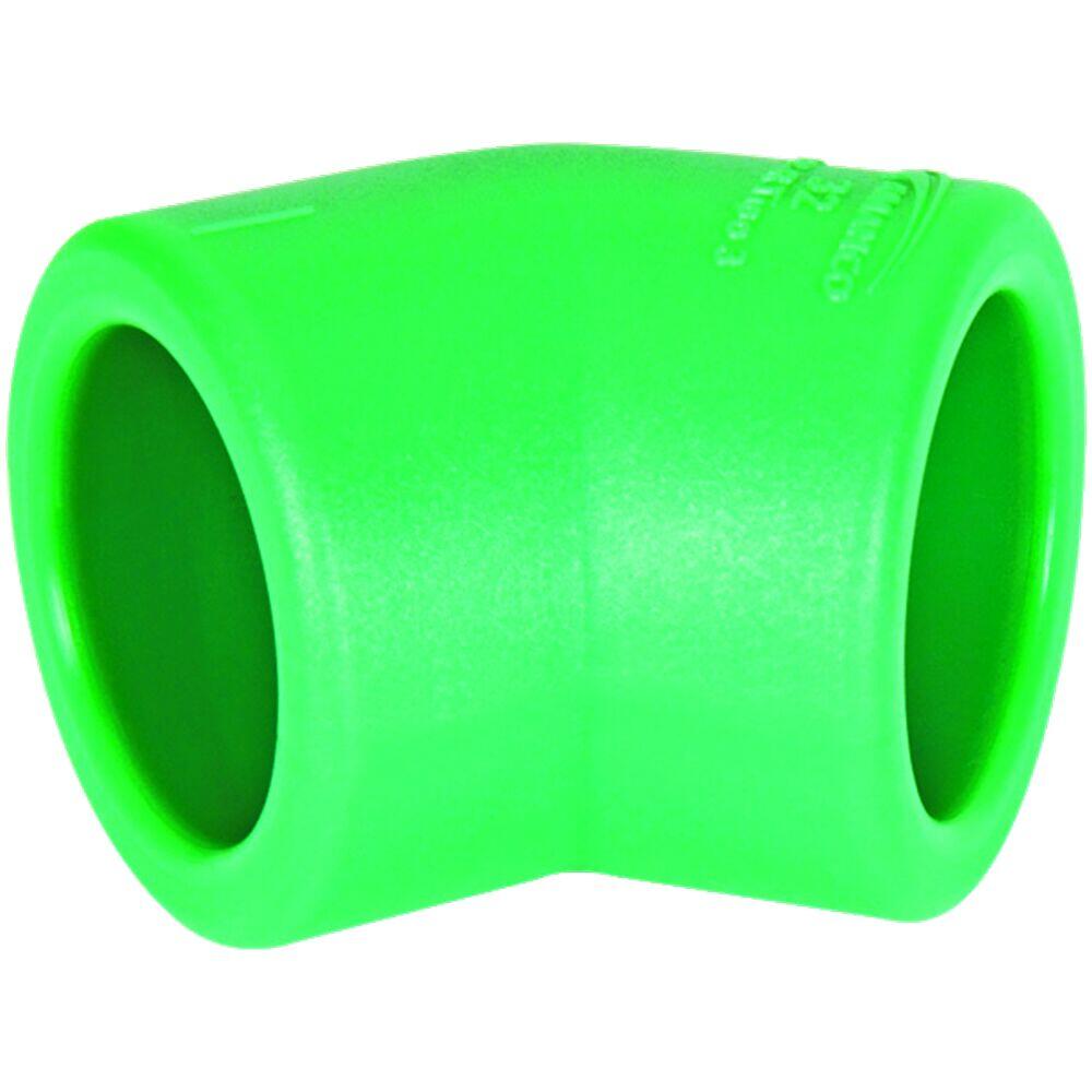 Joelho 45º 40mm Ppr Verde Amanco
