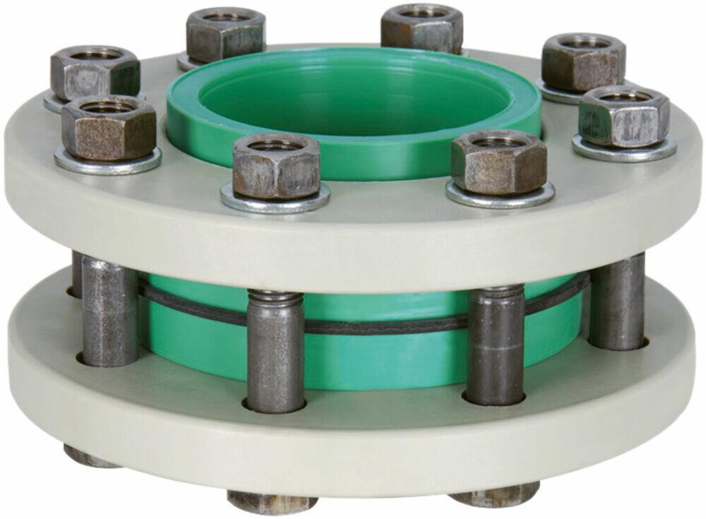 União 75mm Flangeada Ppr Verde Amanco