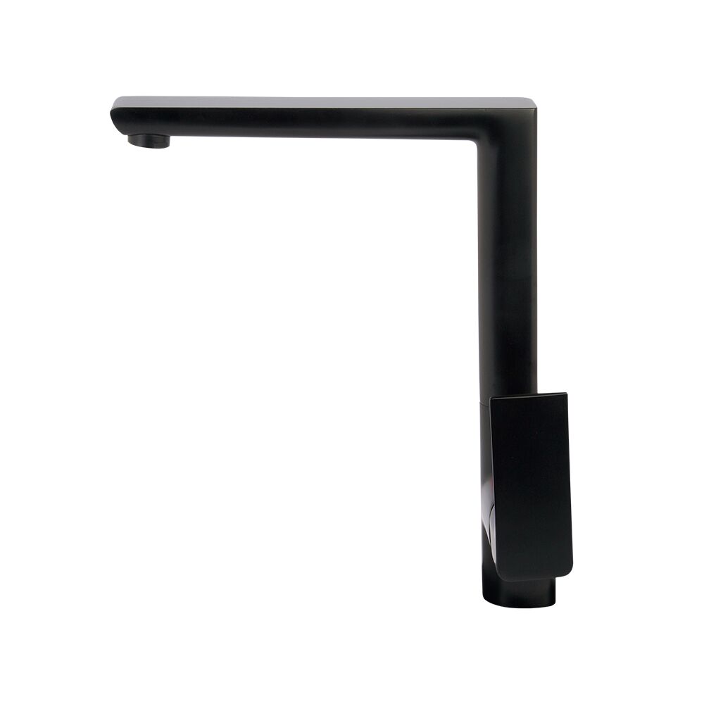 Torneira Misturador Monocomando para Cozinha de Mesa Bica Alta 1/2'' Metal Arion Black Addra