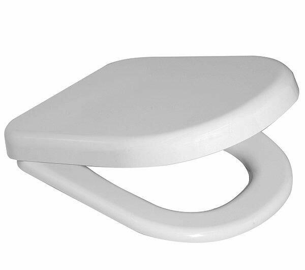 Assento Sanitário Termofixo Vogue Plus Easy Clean com Queda Amortecida Branco Deca