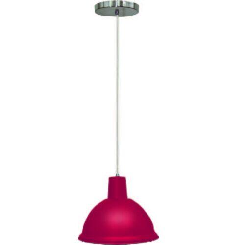 Pendente Taschibra TD 820 1 Lâmpada Vermelho