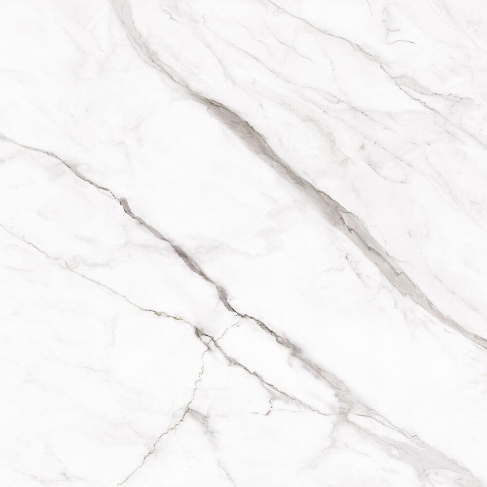 Porcelanato Calacata Retificado Polido 120x120 Branco Biancogres