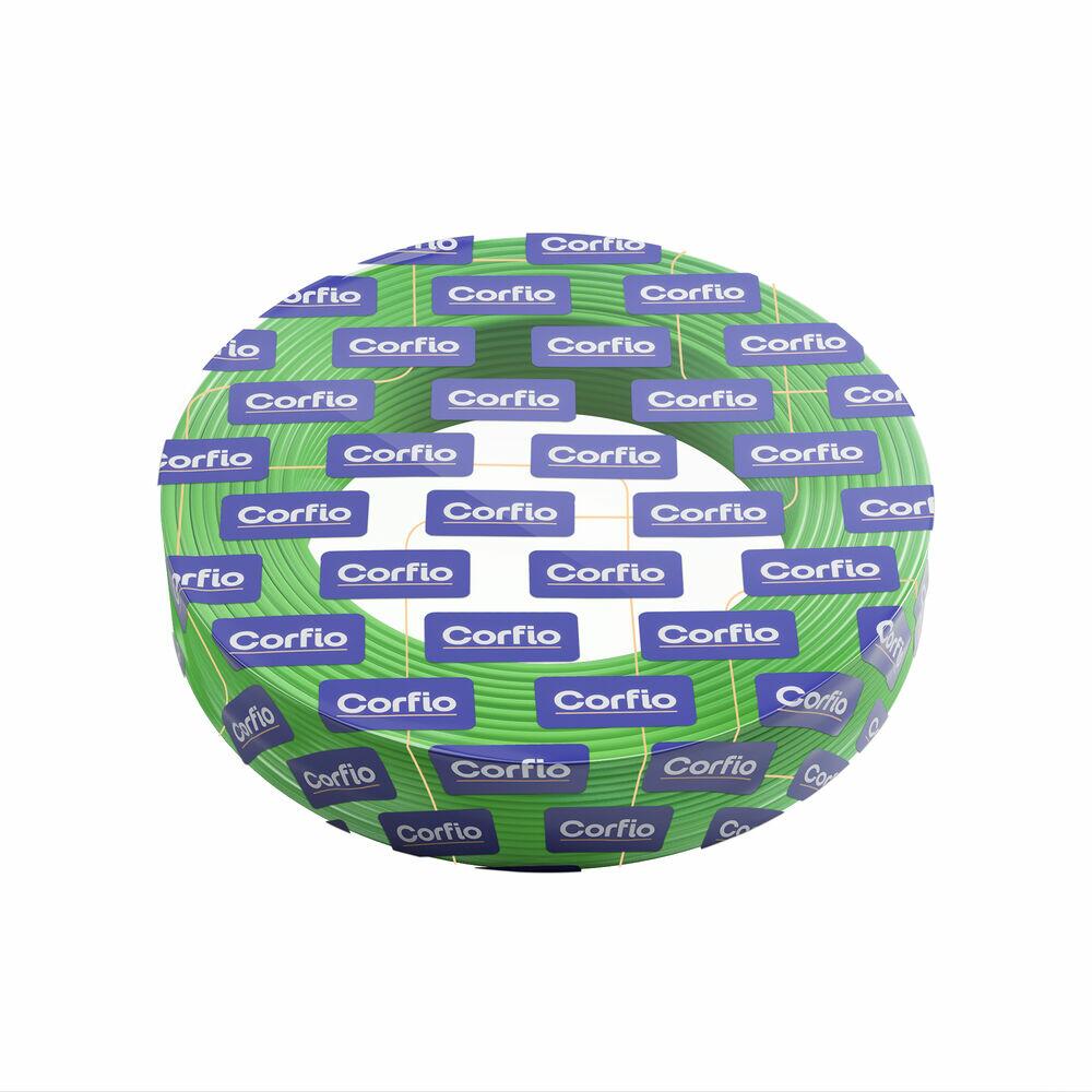 Cabo Flexivel 1,5mmx100m 450/750v Verde Cobre Corfio