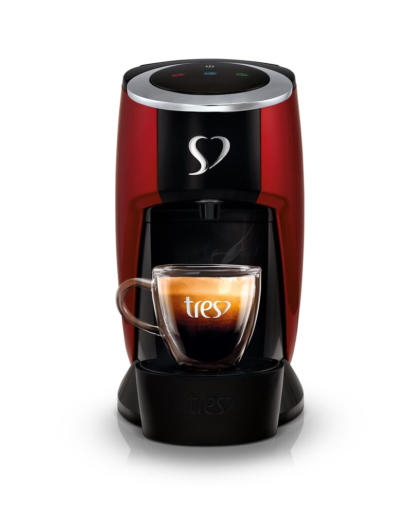 Cafeteira Espresso Touch Vermelho - TRES 3 Corações