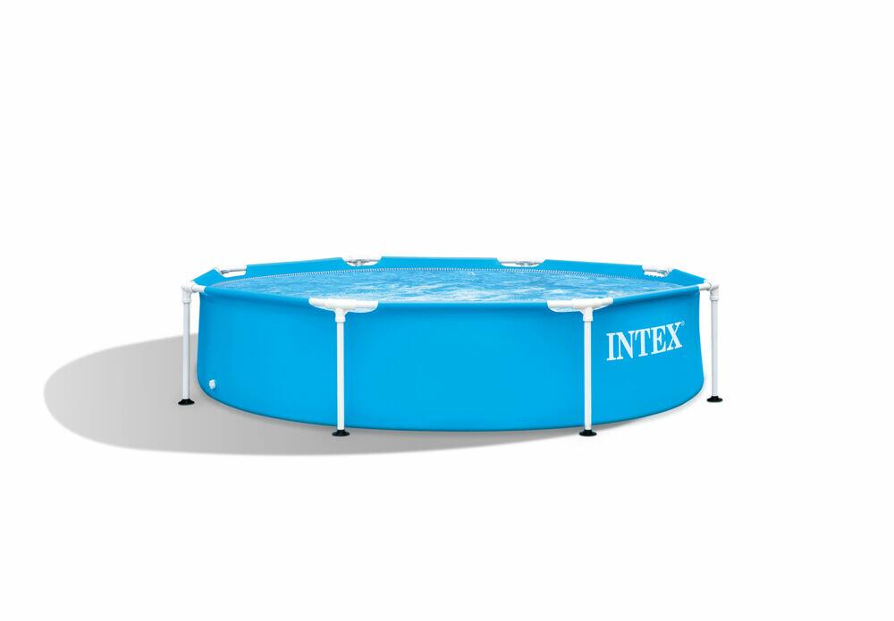 Piscina de Armação Redonda 1.828L Azul Intex