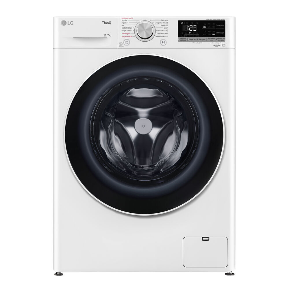 Lava&seca 12kg Cv5012wc4 Branco Lg