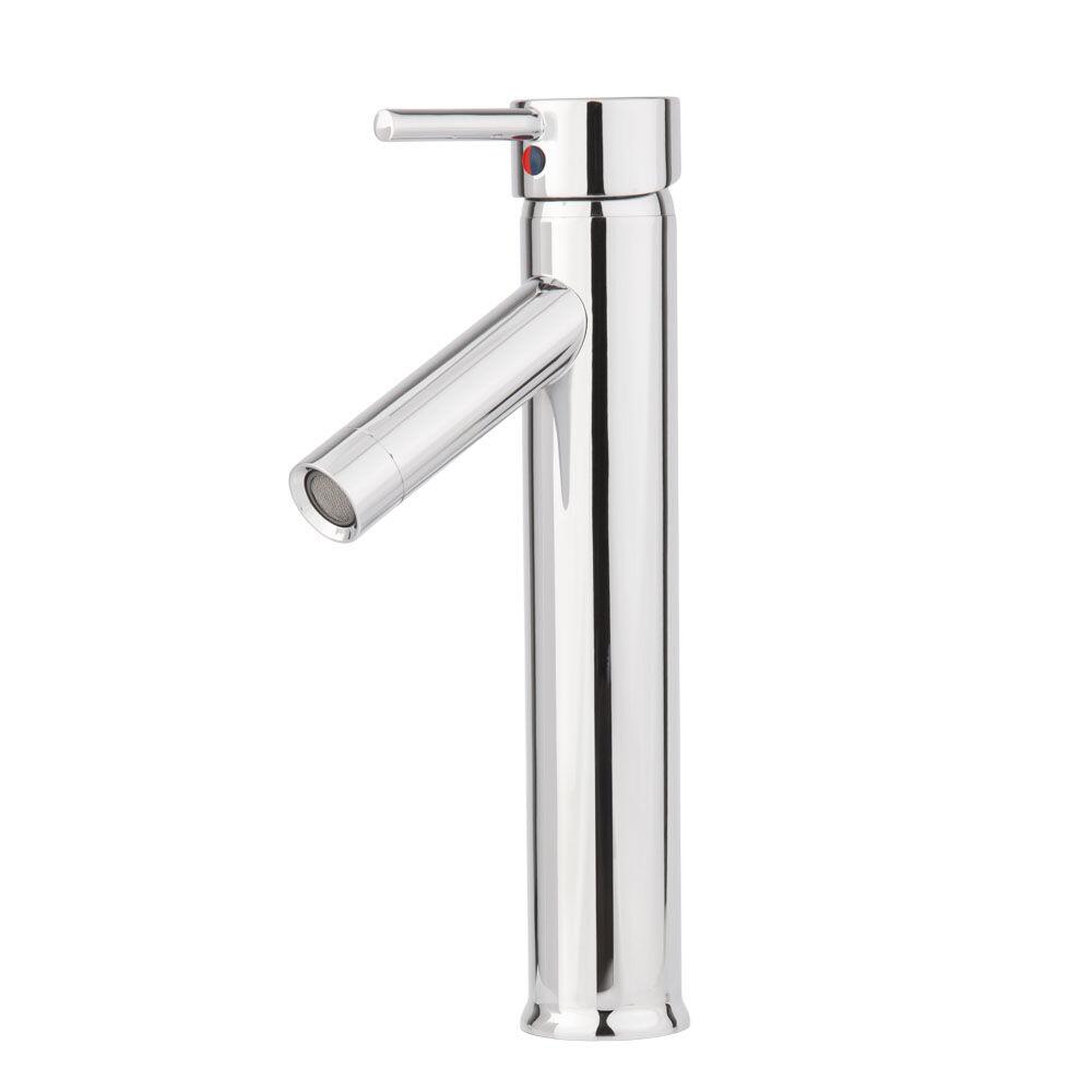 Torneira Misturador Monocomando para Banheiro de Mesa Bica Média 1/2