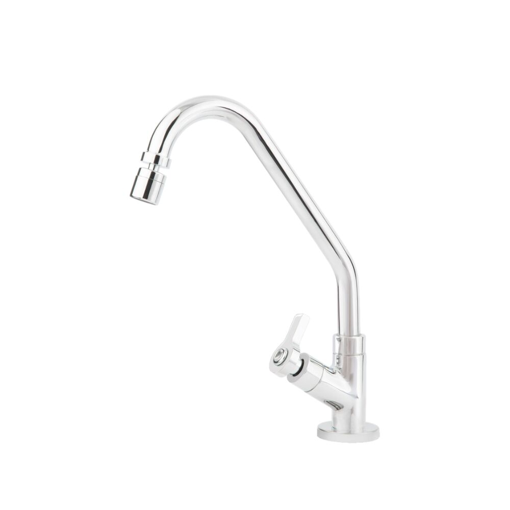 Torneira para Cozinha de Mesa Bica Alta 1/2