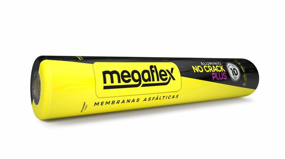 Manta Asfáltica c/aluminio MEGAFLEX 1MX10MX3MM MGX450NC Terracota