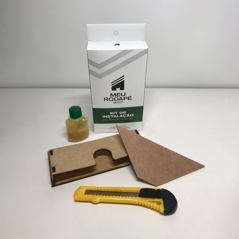 Kit de Instalação para Rodapés de EVA Meu Rodapé