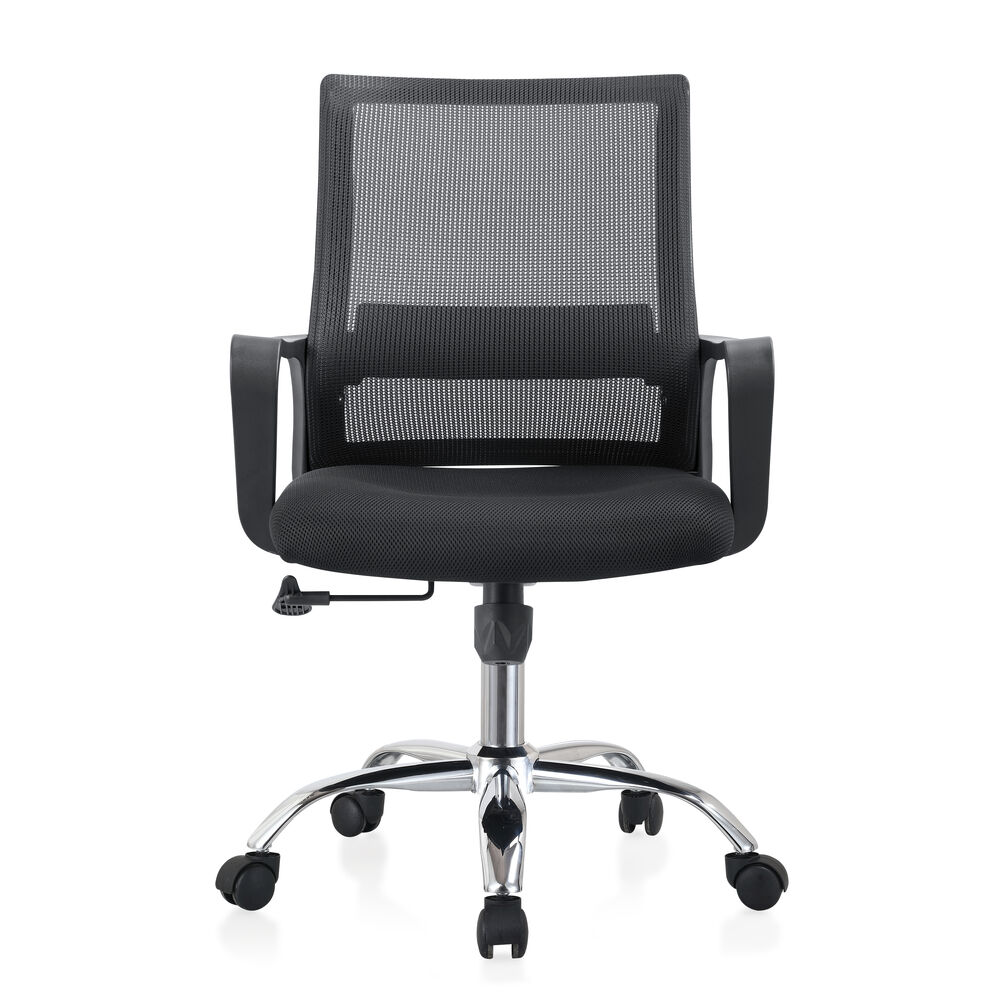 Cadeira De Escritório Mesh Com Braço Diagonal