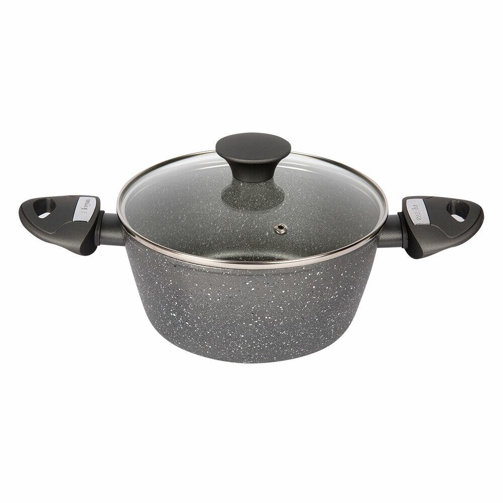 Caçarola Mythos Cinza 20cm Casa&Ideia Tognana