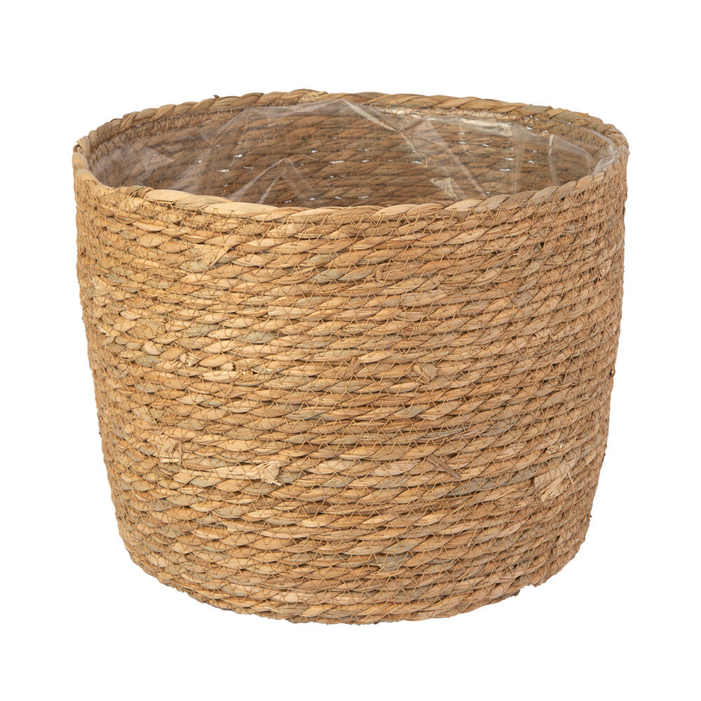 Cesta Decorativa 30cm Natural Fascino