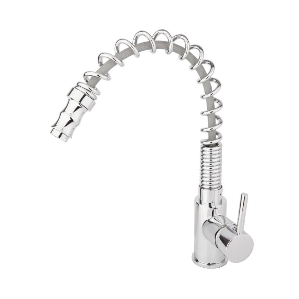 Torneira Misturador Monocomando para Cozinha de Mesa Bica Alta 1/2