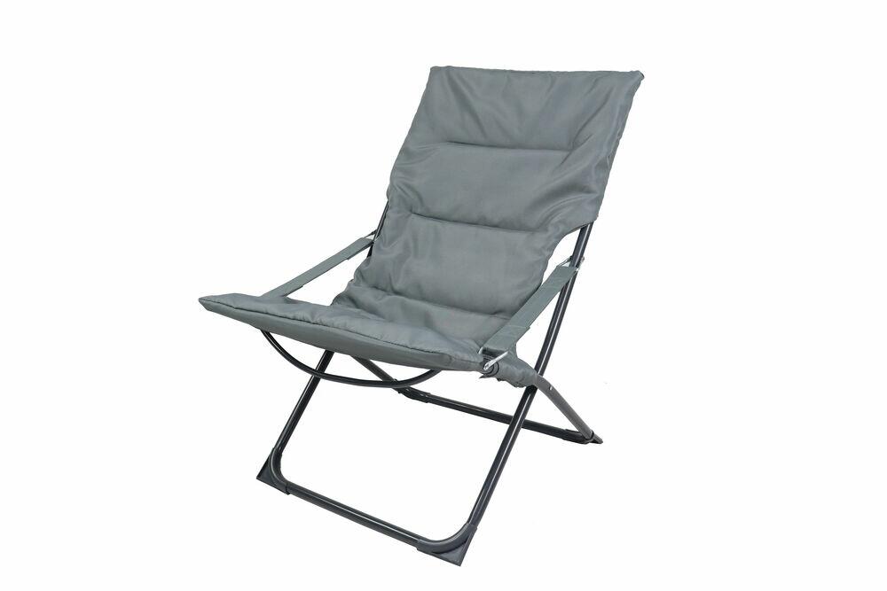 Cadeira De Metal Campeche Cinza Fascino