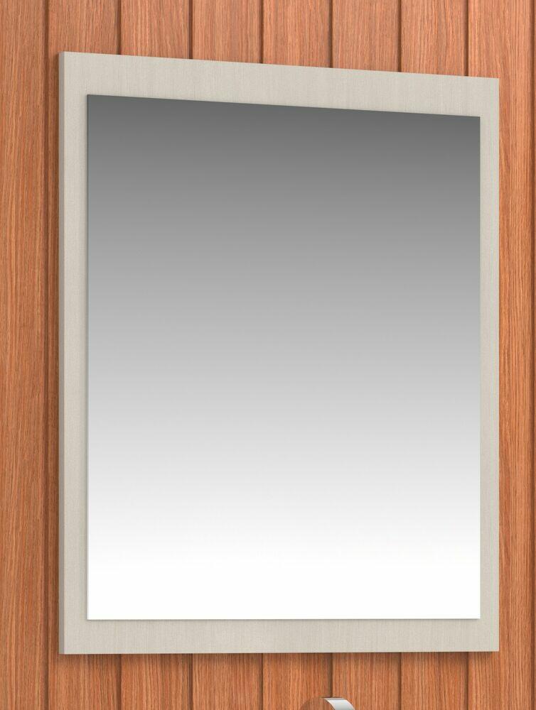 Espelheira para Banheiro MDF Catedral Dust Laqueado 53cm C-Linea