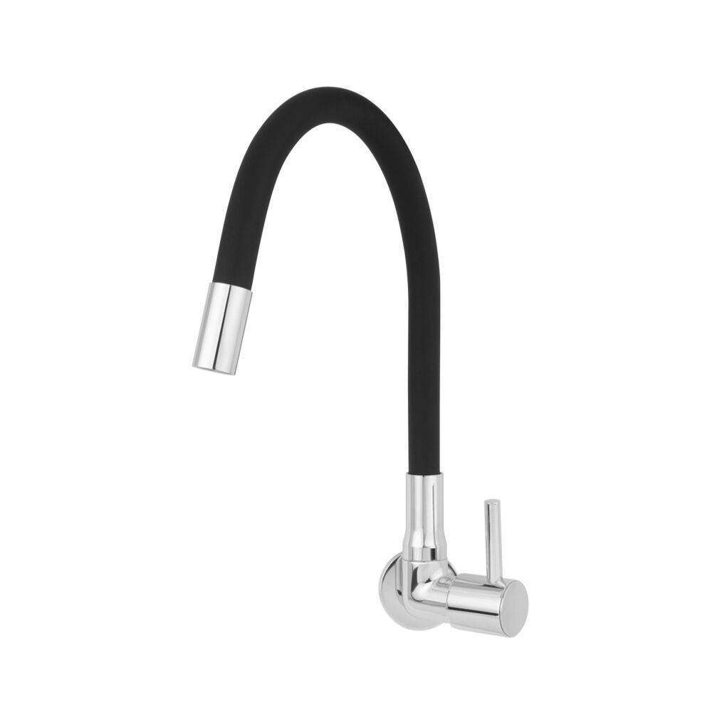 Torneira para Cozinha de Parede Bica Alta Fluir Flex 1/2