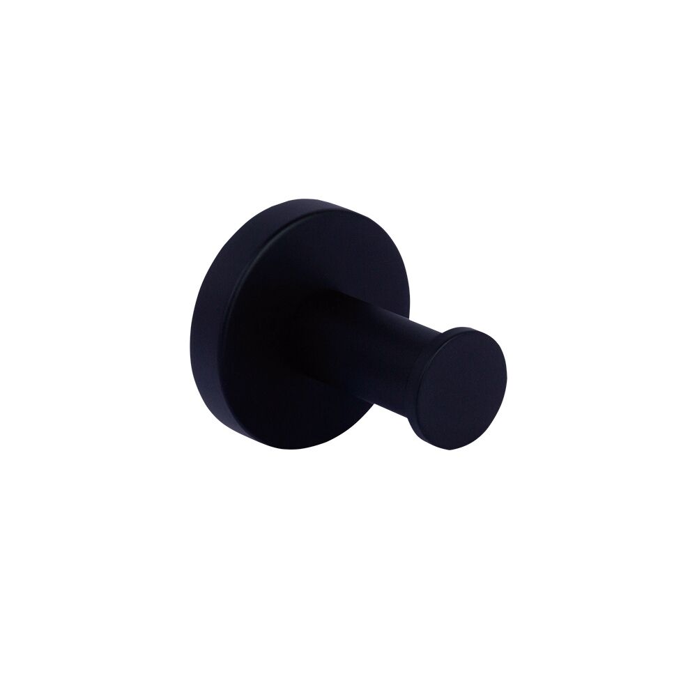 Cabide para Banheiro Fonte Preto Addra